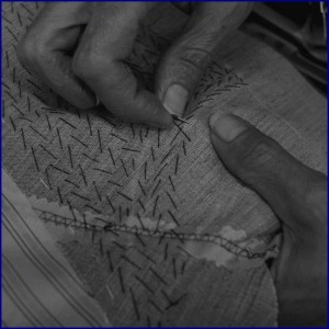 Impuntura sotto collo