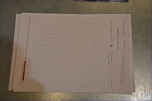 Misure per guanto aboutaman